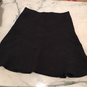 LOFT block A line floaty skirt